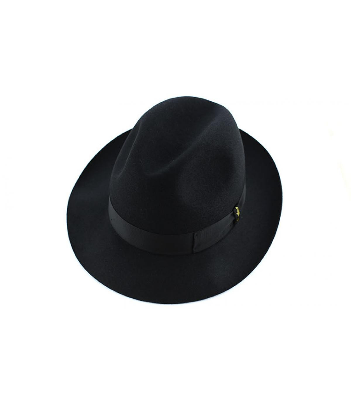 black felt hat for men